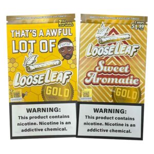 LOOSE LEAF ULTRA GOLD THIN 2CT/20PK 40LEAFS